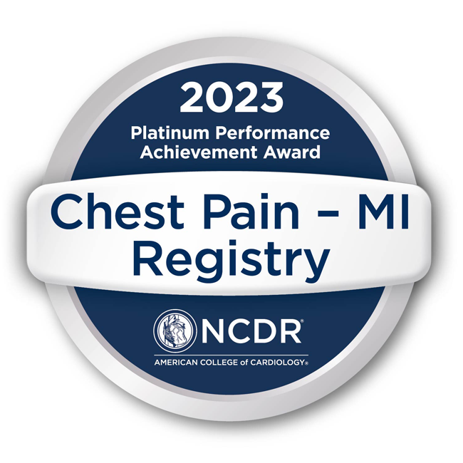 Chest Pain Accreditation Seal