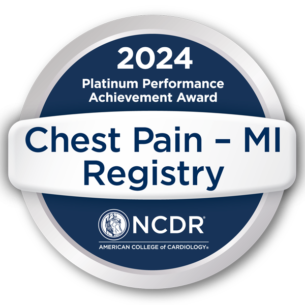 Chest Pain Accreditation Seal